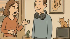 Vtip: Partnerka tvrdí, že ju nepočúvam...
